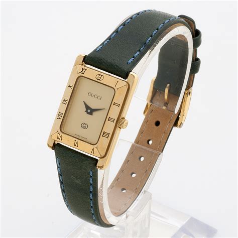 gucci 4200l price|Gucci 4200L Vintage 18k Gold Plated Rectangle Case Quartz .